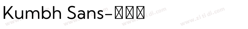 Kumbh Sans字体转换